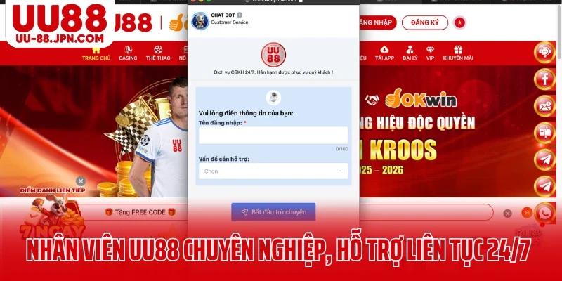 UU88 🎖️ Trang Chủ UU88.COM Giải Trí Vui Mùa World Cup 2026 ✔️ 20 Nhân viên UU88 chuyên nghiệp, hỗ trợ liên tục 24/7